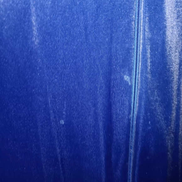 Vintage It's A Charm 70s Maxi Womens Velvet Ruffle Neck Robe/HouseCoat Size M - Picture 13 of 16